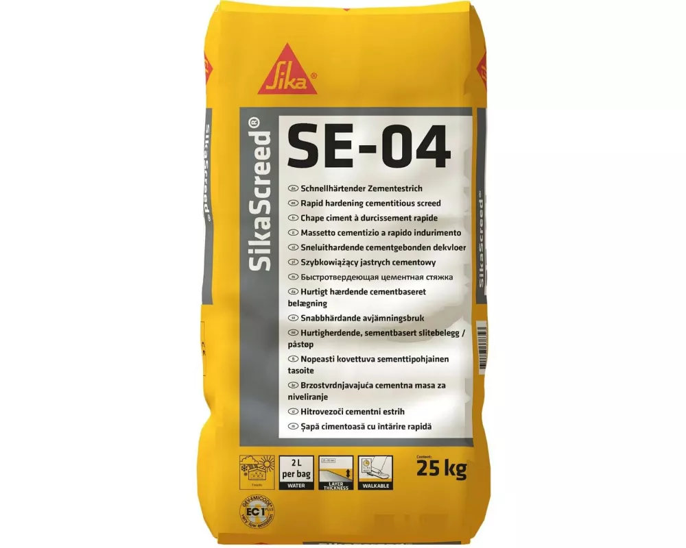 Sika Screed SE-04 Zementestrich Pulver Grau 25 kg