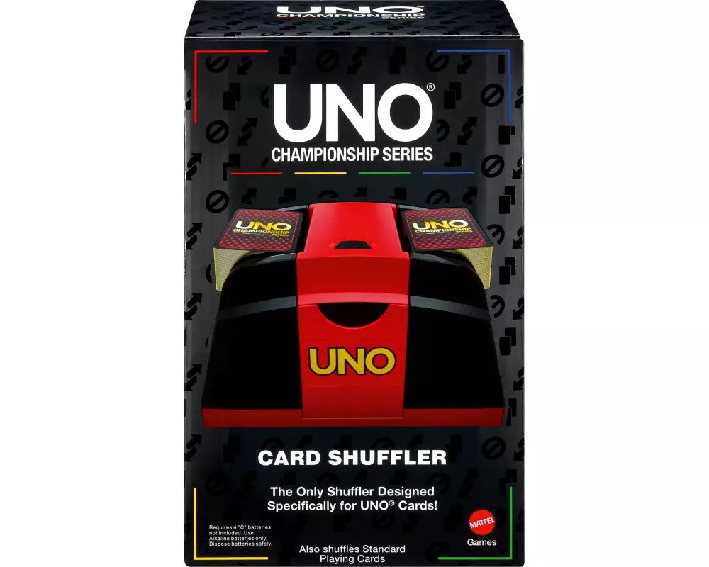 Mattel Spiele Kartenmischer aus der UNO Championship-Reihe für UNO-Karten