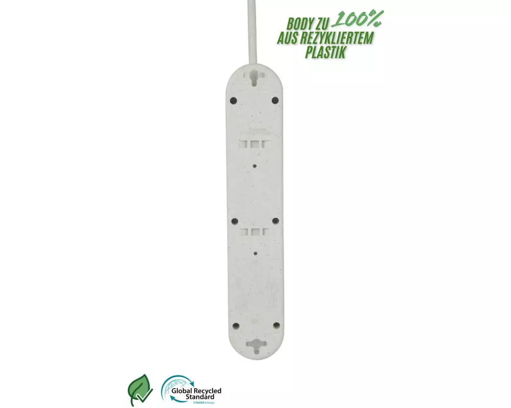 Schönenberger Steckdosenleiste Re:Life USB 3x T13. 2x USB-C + 1x USB-A