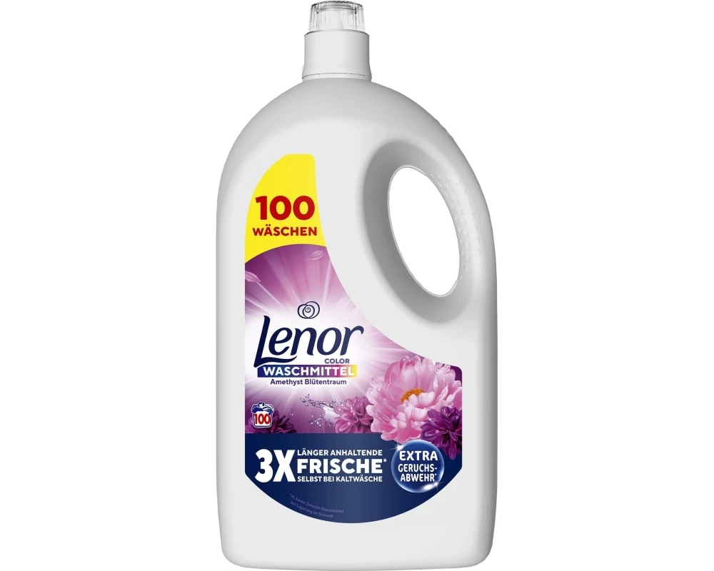 Lenor Flüssigwaschmittel Amethyst und Blüten 4.5 l