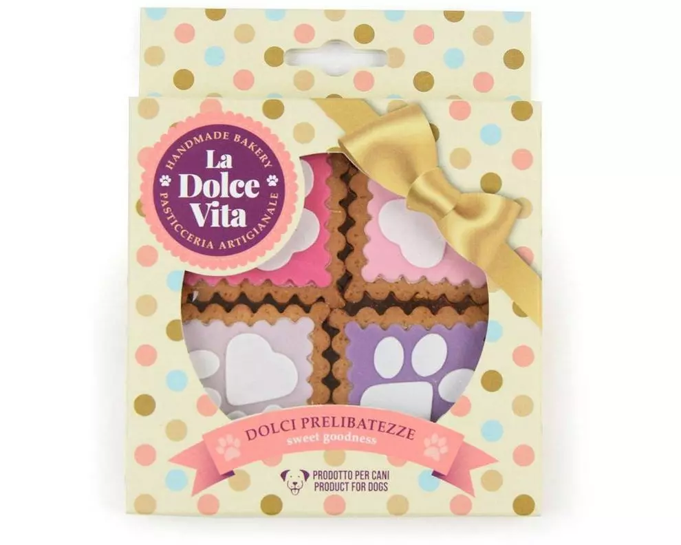 Leopet Pfotenform Hundekekse, 5 x 0.5 cm, 75g