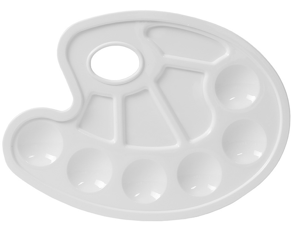 I AM CREATIVE Mischpalette 7010.02 oval, 23x17x1cm