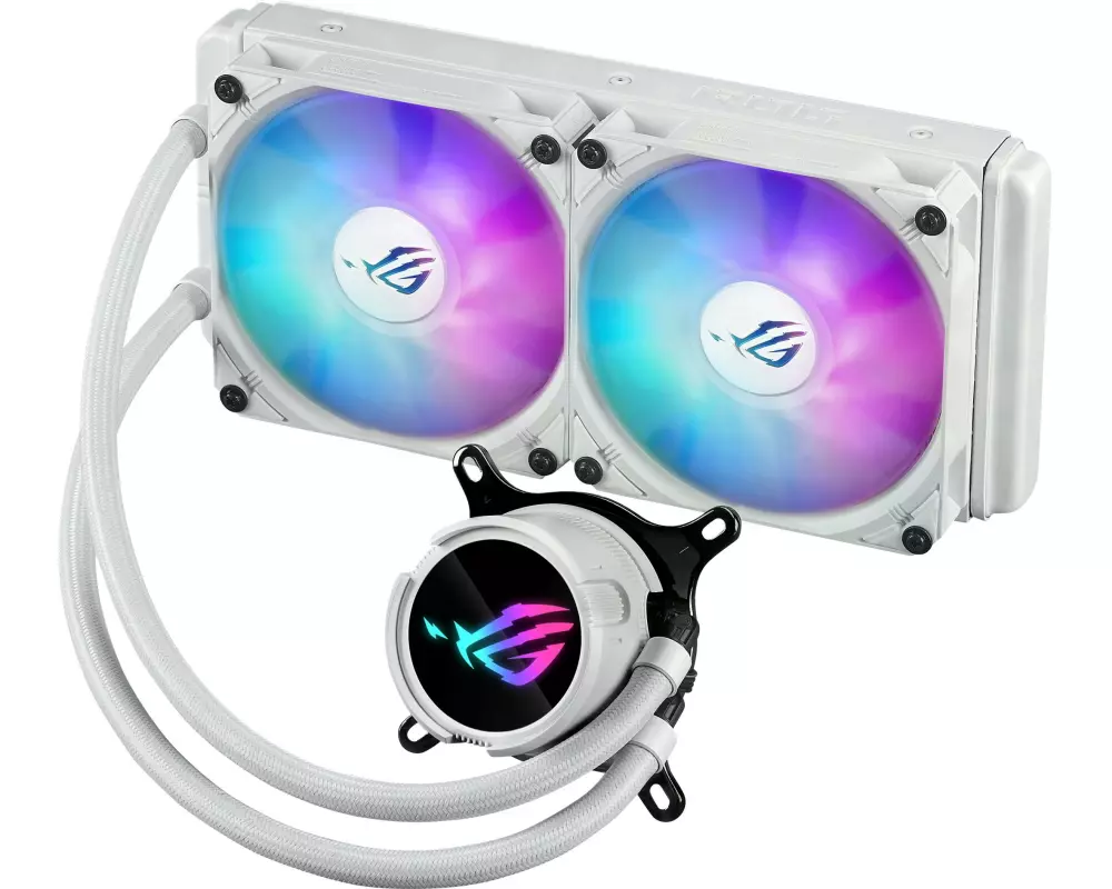 ASUS ROG Wasserkühlung ROG Strix LC III 240 ARGB White Edition