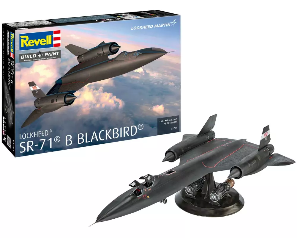 Revell Lockheed SR-71B Blackbird 1:48