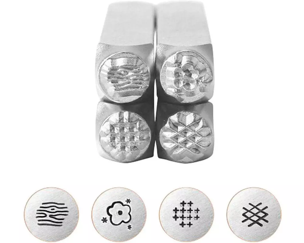 ImpressArt Prägestempel Set Muster 6 mm