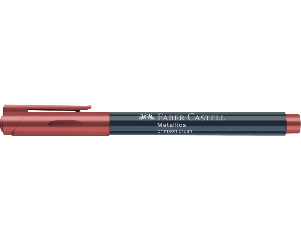 FABER-CASTELL Metallics Marker 1.5 mm 160793 Crimson crush