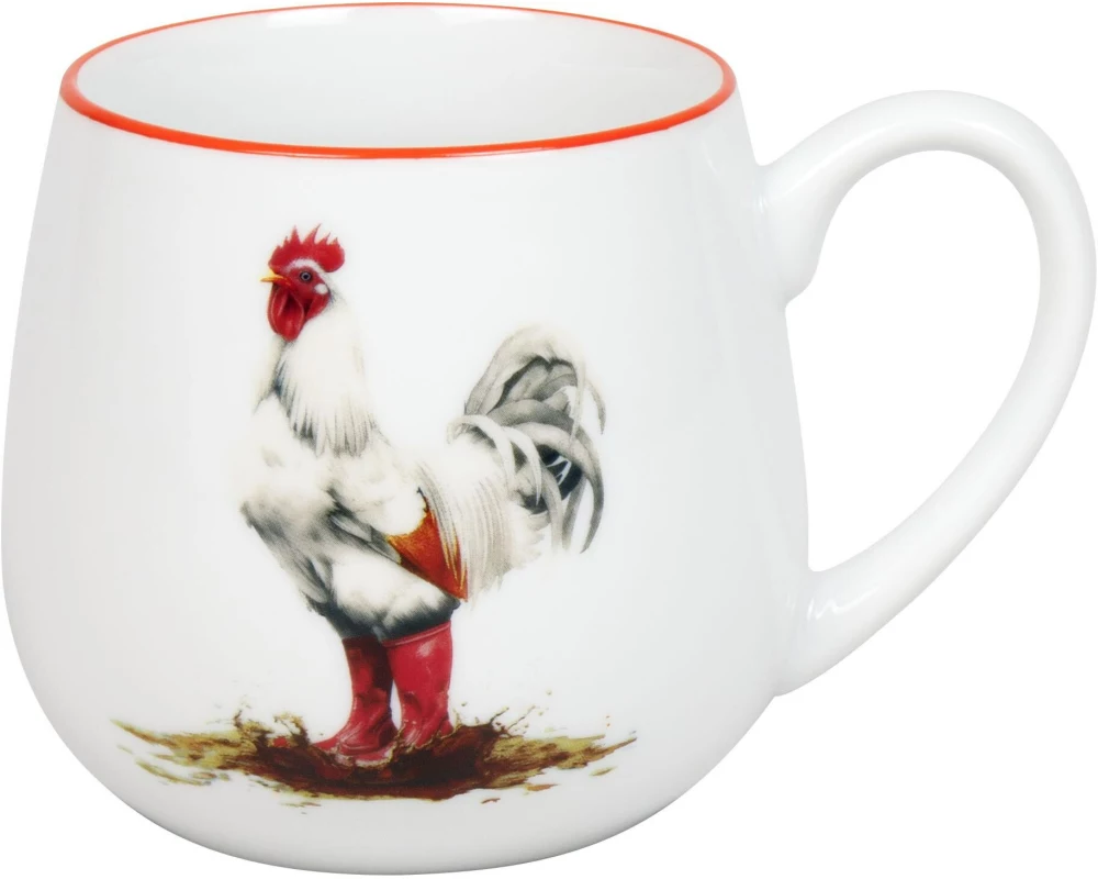 Könitz Universaltasse Tapsiger Hahn 400 ml, Weiss