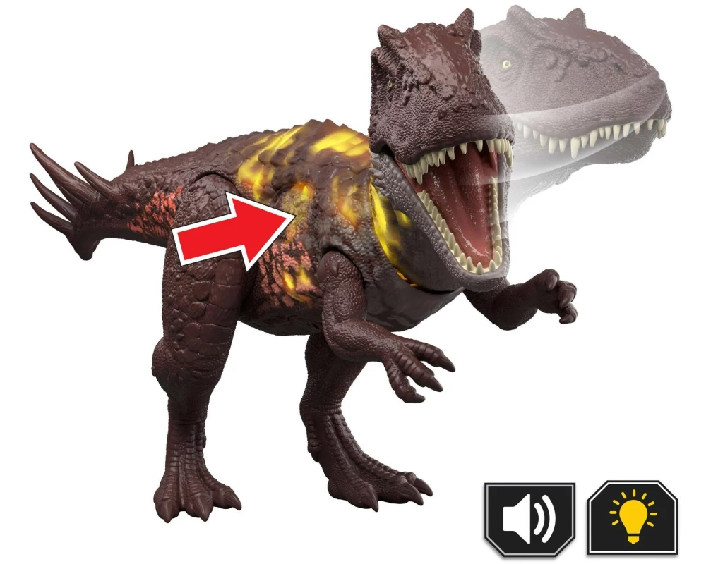 Mattel Jurassic World Wild Roar Metricanthosaurus