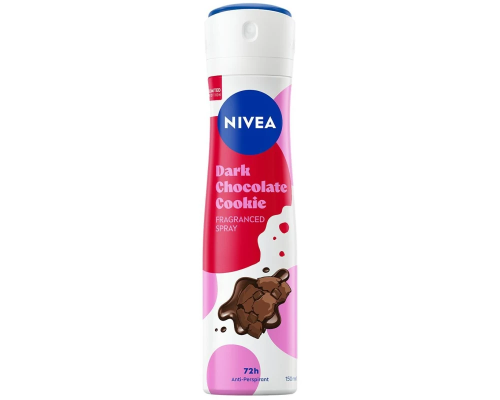 NIVEA Dark Chocolate Cookie Deo Spary Female 150 ml