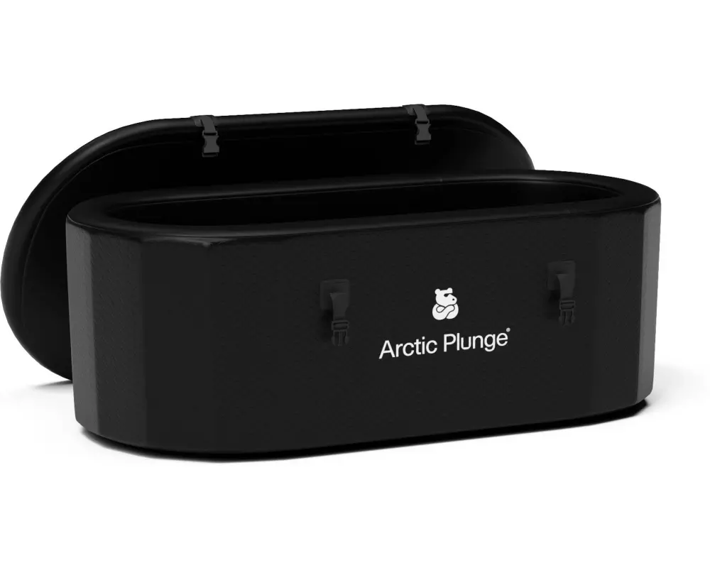 Arctic Plunge Plunge Portable Pro Eisbad, Schwarz