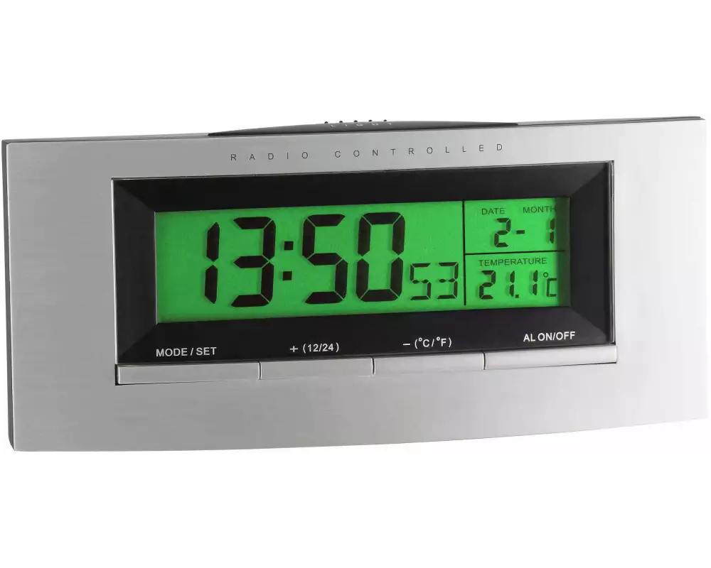 TFA Dostmann Funkwecker mit Temperaturanzeige