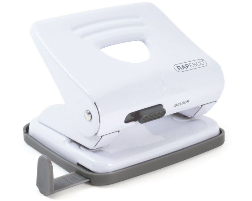 RAPESCO Metalllocher 1399 weiss 25 Blatt