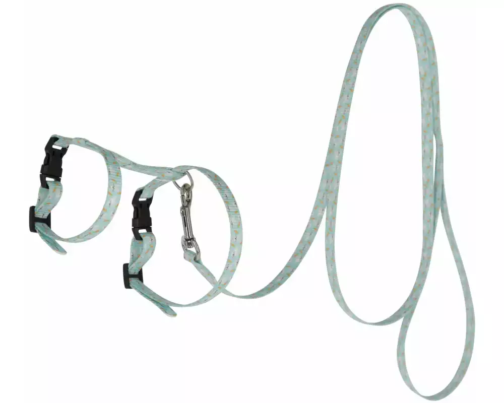 Kerbl Nagergeschirr L, Hellblau