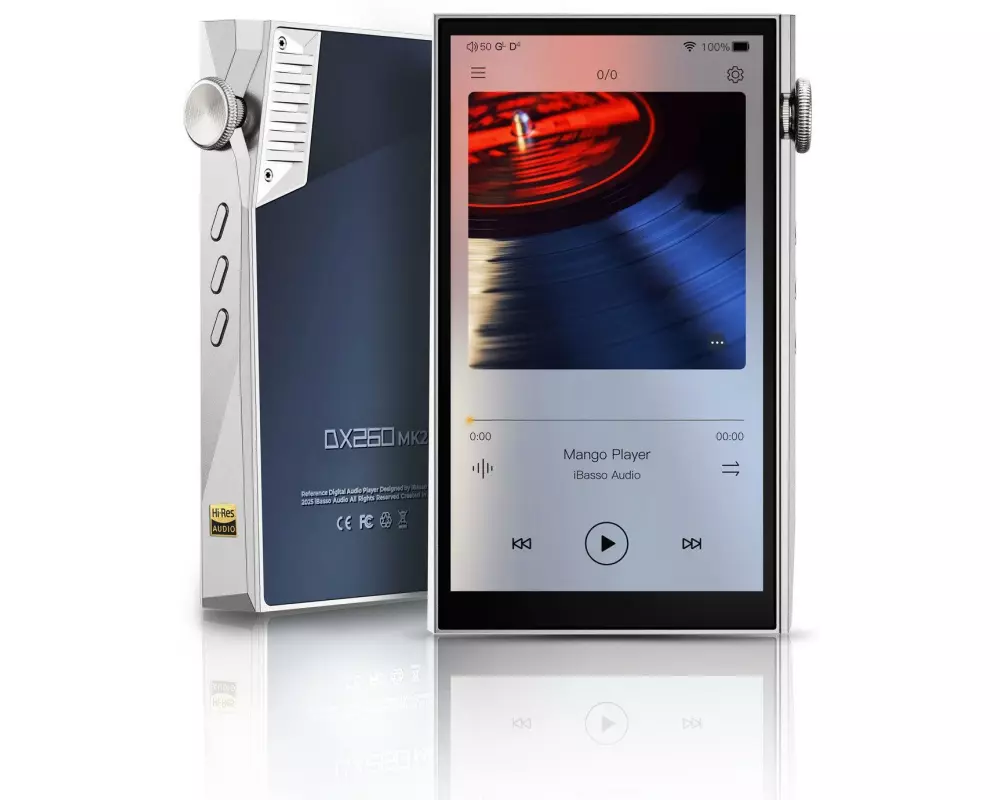 iBasso HiRes-Player DX260 MK2 Blau; Silber