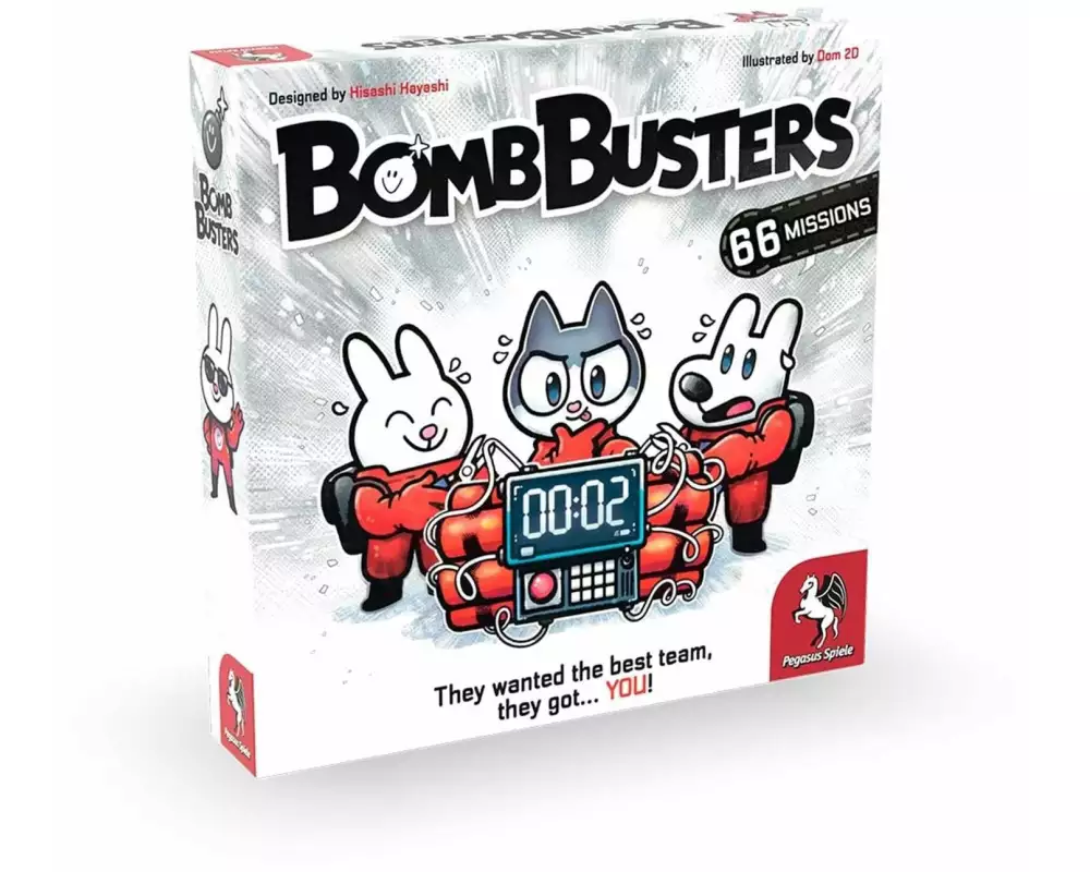Pegasus Spiele Familienspiel Bomb Busters -EN-