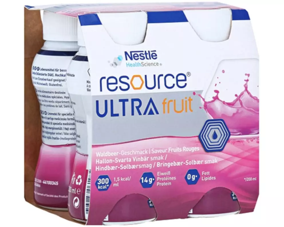 Resource Ultra Fruit Waldbeere 4 x 200 ml