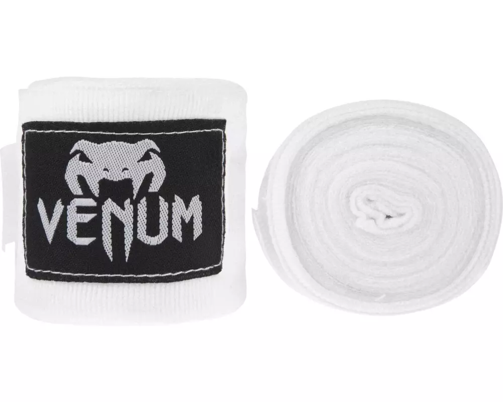 Venum Kontact Boxing Handwraps 2.5 m, Weiss
