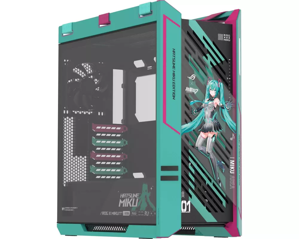 ASUS ROG PC-Gehäuse ROG Strix Helios II GX601S Hatsune Miku Edition