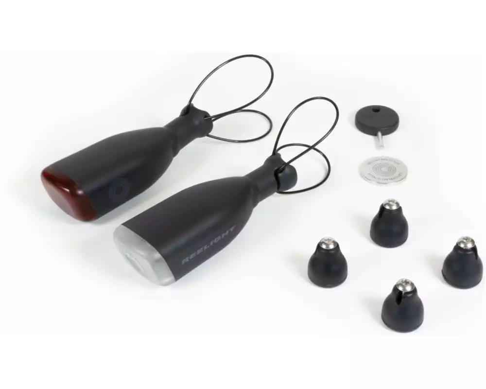Reelight Velolampe CIO+ Reepower Blinklicht Set 8-teilig