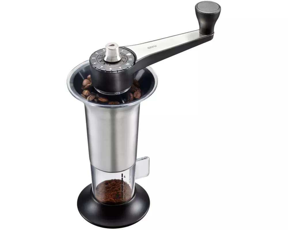 GEFU Kaffeemühle Lorenzo Silber