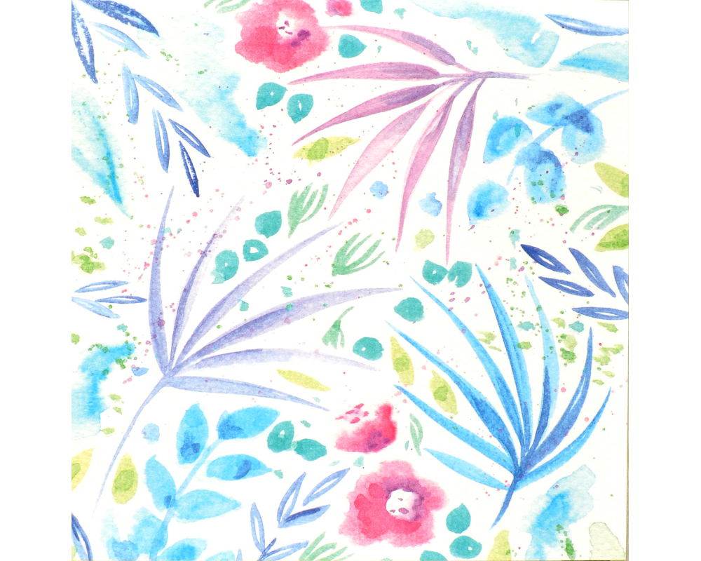 ABC Glückwunschkarte Blume&Blatt 1120001200 15x15cm