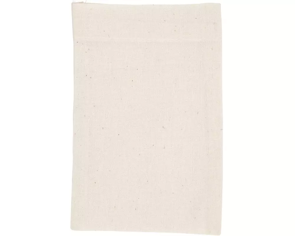 Creativ Company Stoffbeutel 15 x 20 cm, 4 Stück, Hellnatur