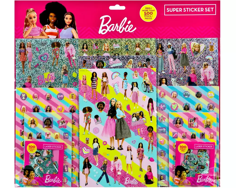 Undercover Motivsticker Barbie 1 Stück