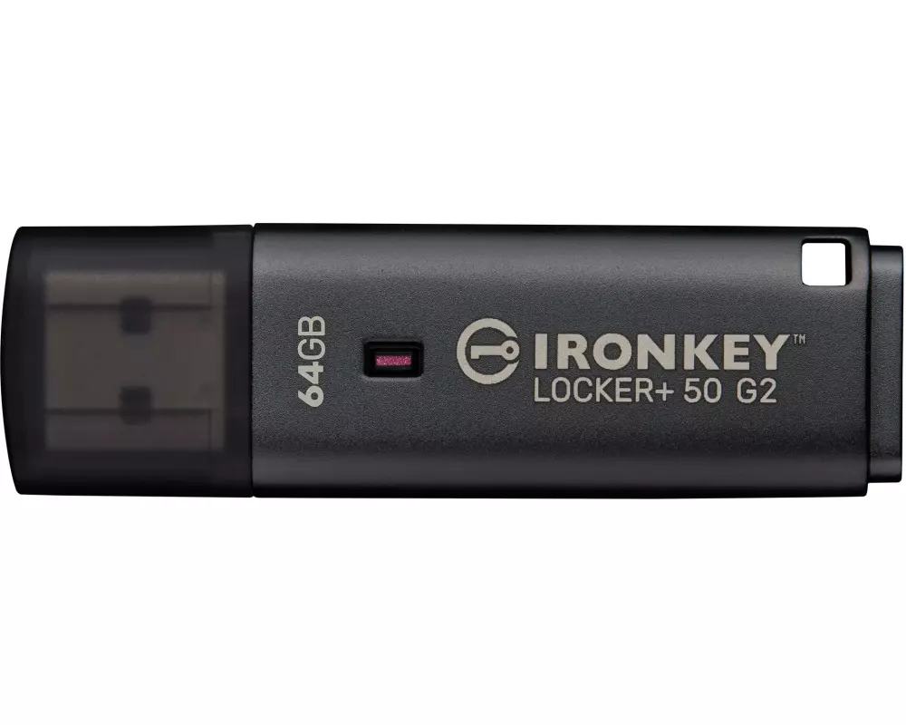 Kingston USB-Stick IronKey Locker+ 50 G2 64 GB