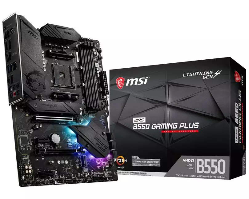 MSI Mainboard MPG B550 GAMING PLUS