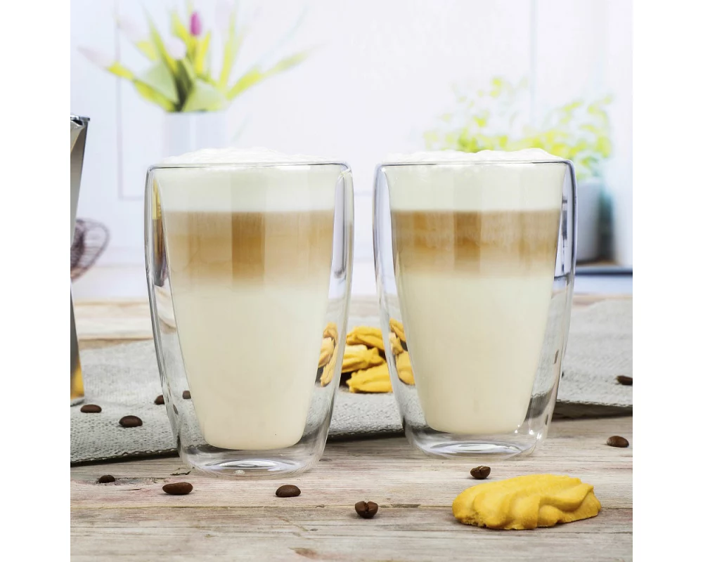 FS Star Latte Macchiato-Glas 2er Set Doppelwandig