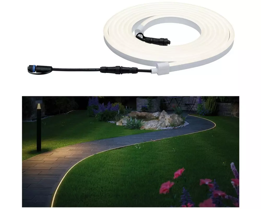 Paulmann LED-Stripe Plug & Shine Neon Light 3000 K, 5 m