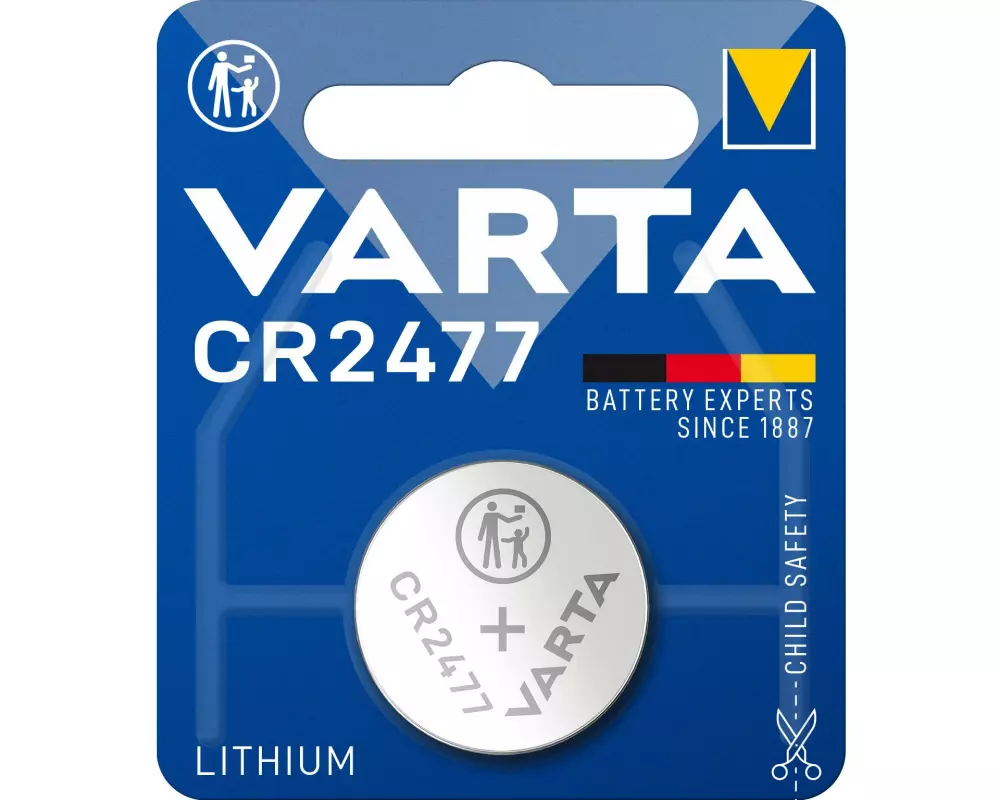 Varta Knopfzelle CR2477 , 1 Stück