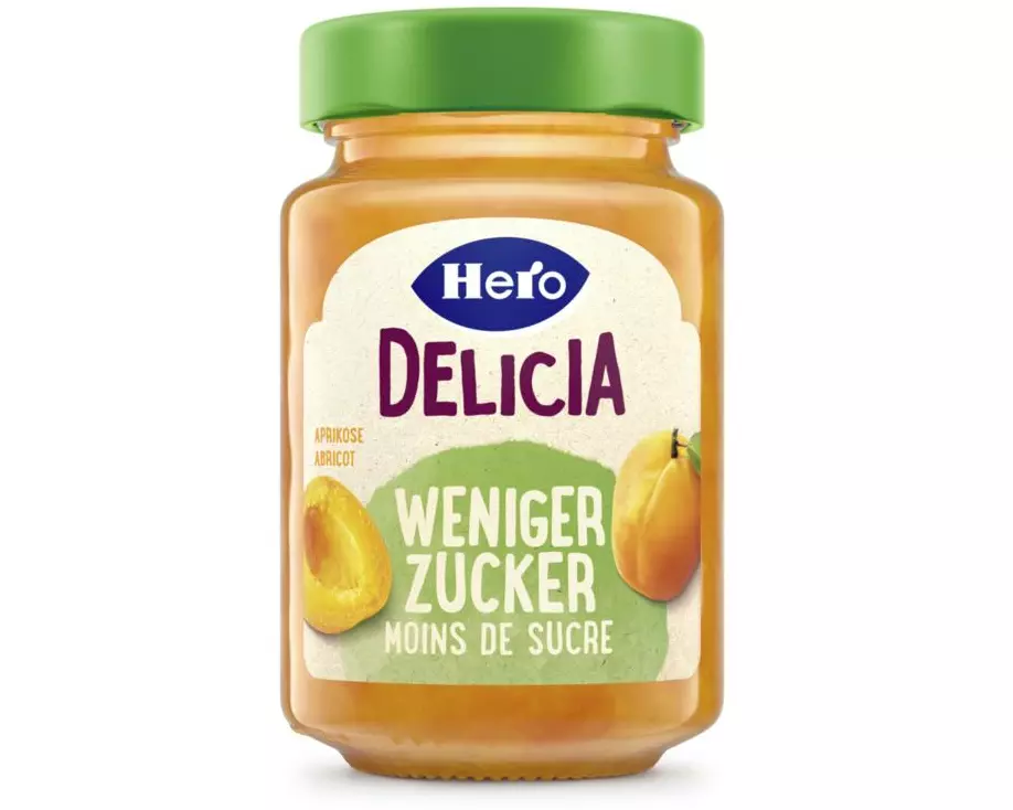 Hero Brotaufstrich Delicia Aprikose weniger Zucker 270 g