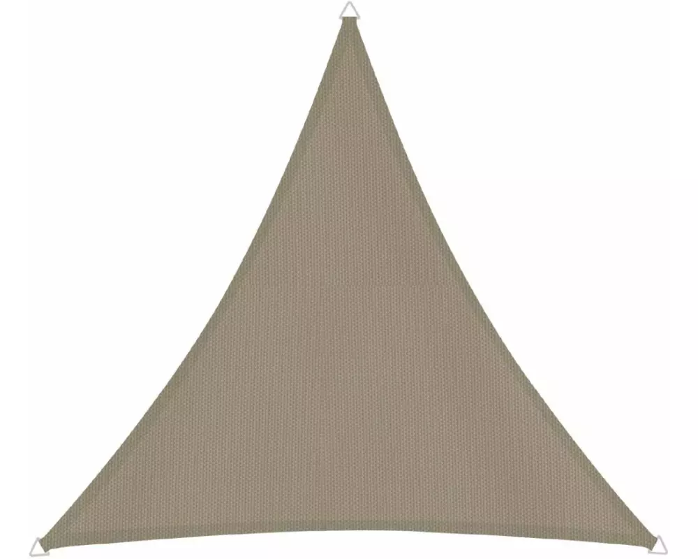 Windhager Sonnensegel Cannes, 3 m, Dreieckig, Taupe