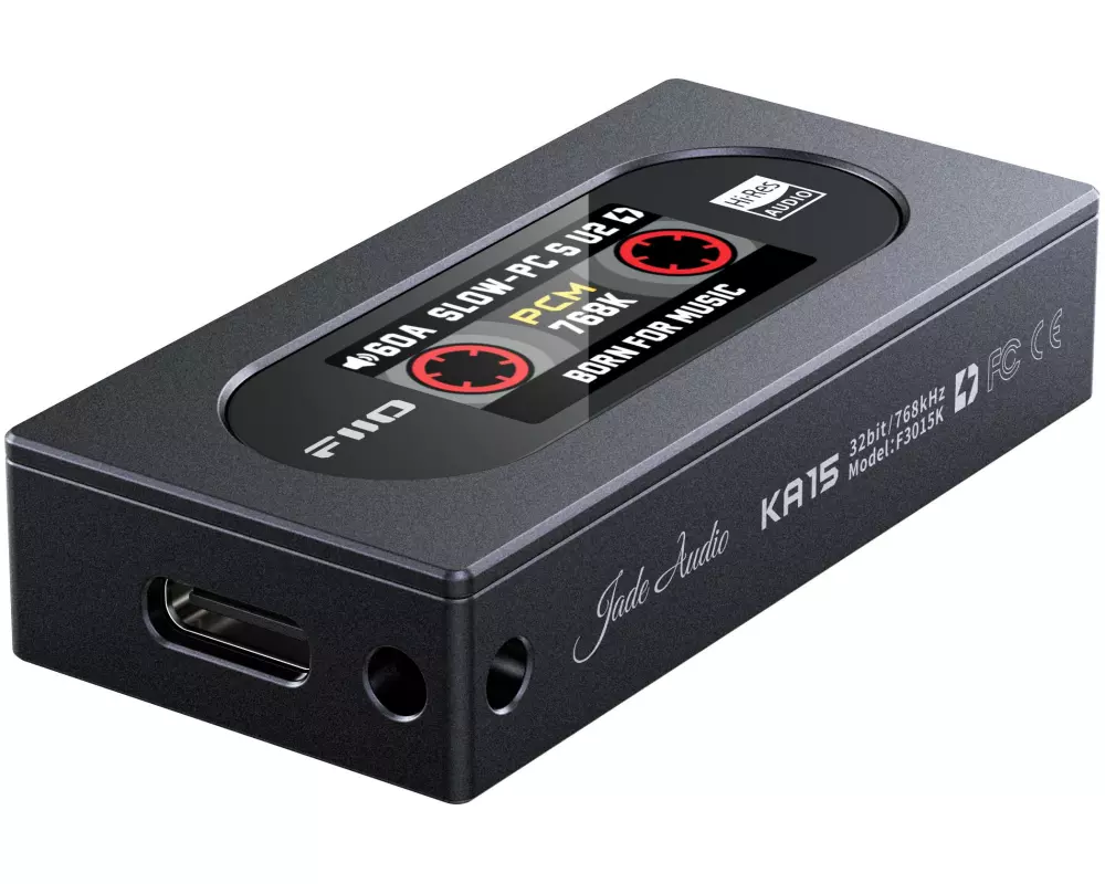 FiiO Kopfhörerverstärker & USB-DAC KA15 Blau/Schwarz