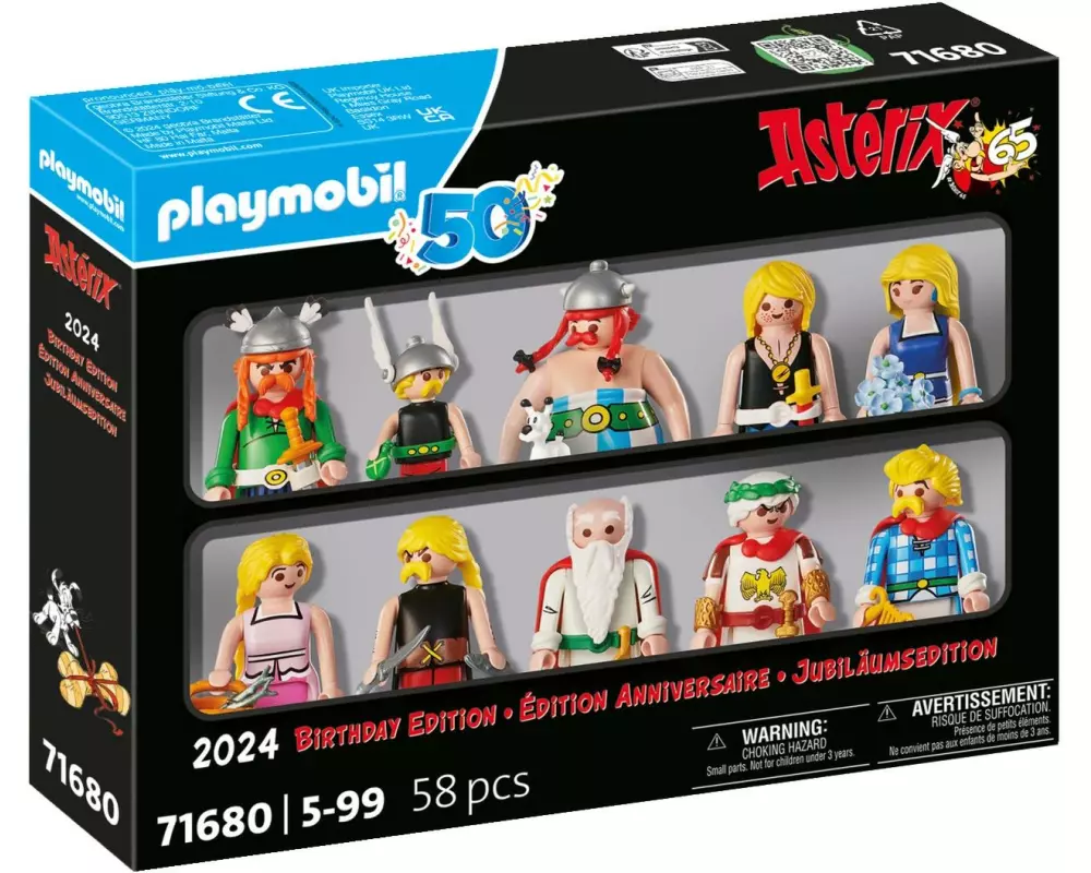 Playmobil Asterix Figurenset 2024 Jubiläumsedition 71680