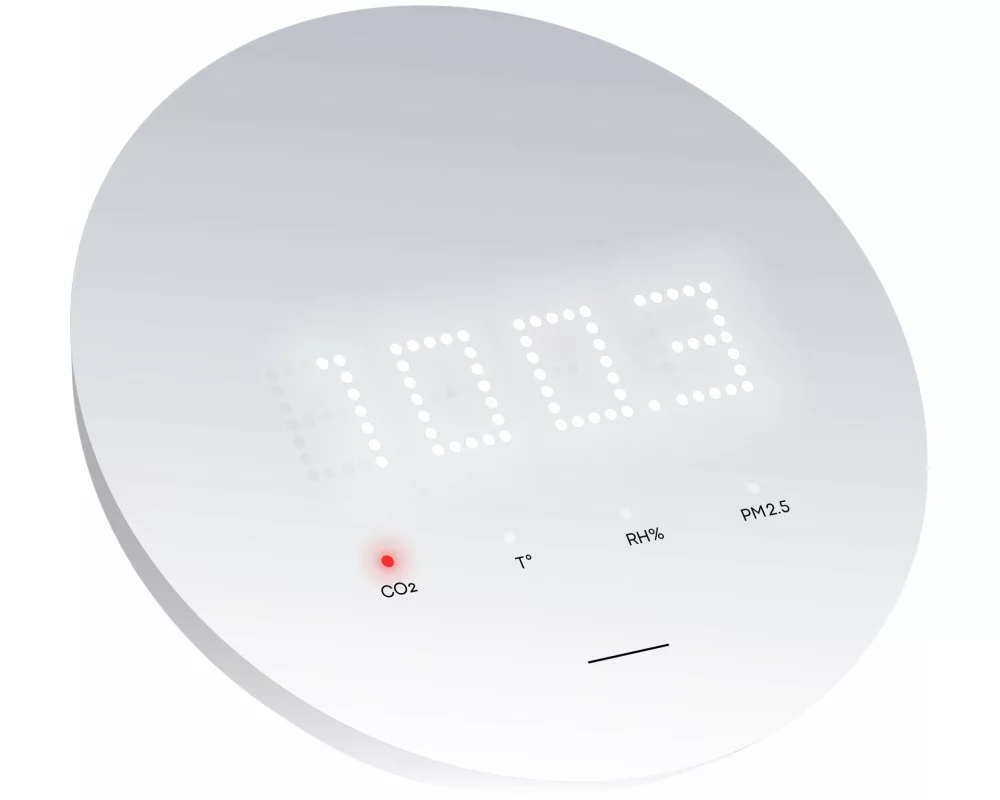 SMARTSENSE Indoor Air Quality Sensor Advance Temp. Humidity CO2 Pressure PM 2.5 PM1 PM10