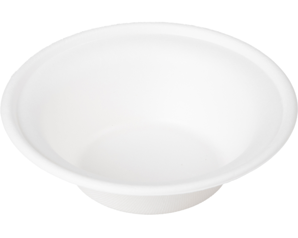 ELCO Schale aus Bagasse 4dl PUL1022N weiss, 25Stk.