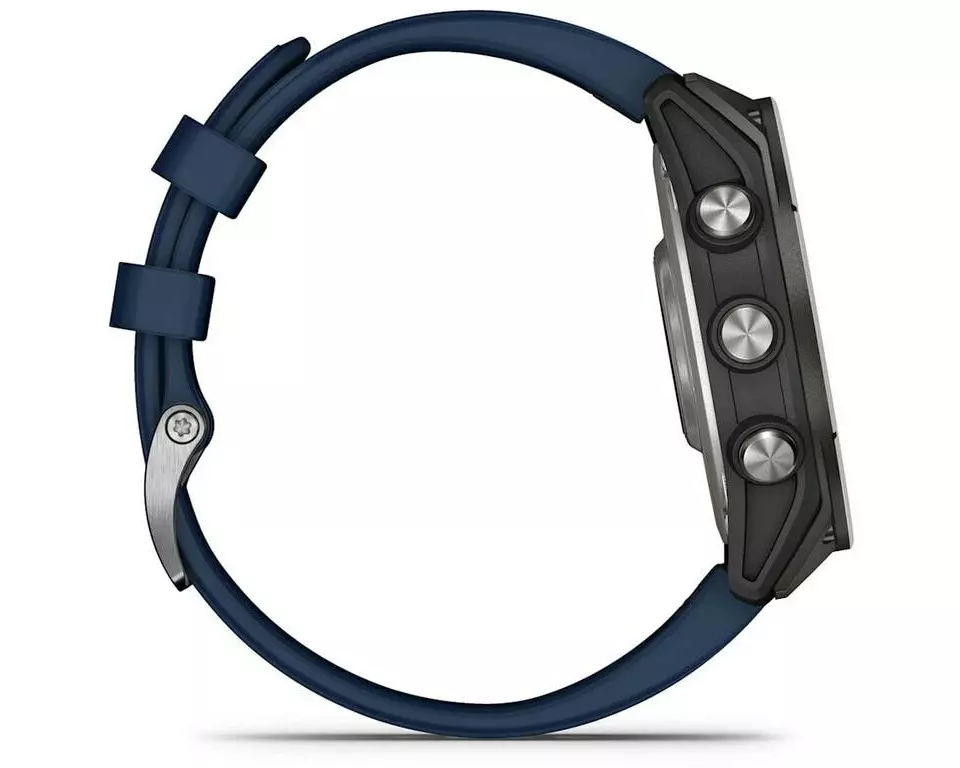 GARMIN GPS-Sportuhr Quatix 8 47 mm Schwarz/Silber