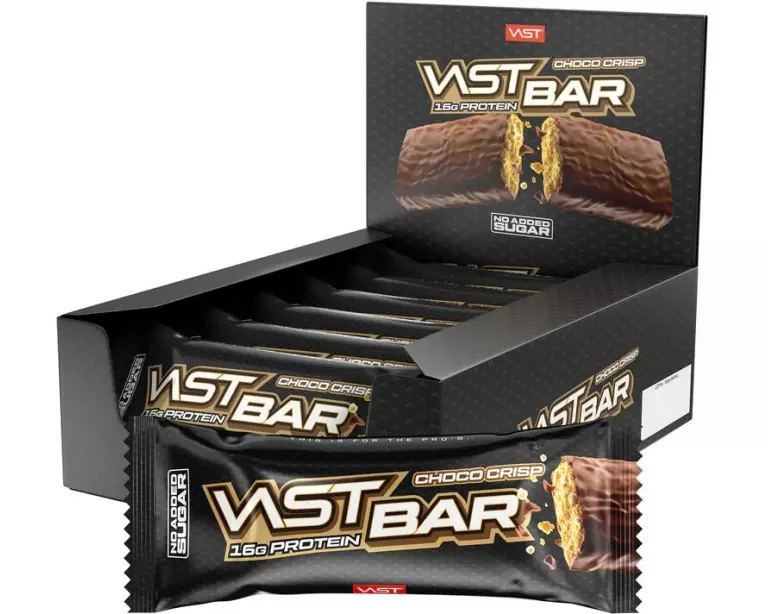 VAST Riegel VAST Bar Choco Crisp, 12 x 45g