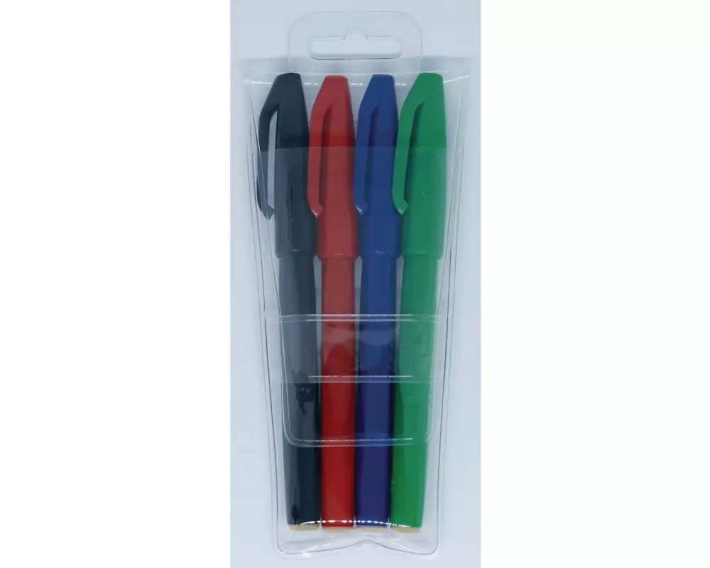 pentel Filzstift Einweg 4er Set