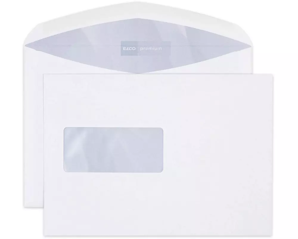 ELCO Couvert mit Fenster Premium C5, Links, 500 Stück