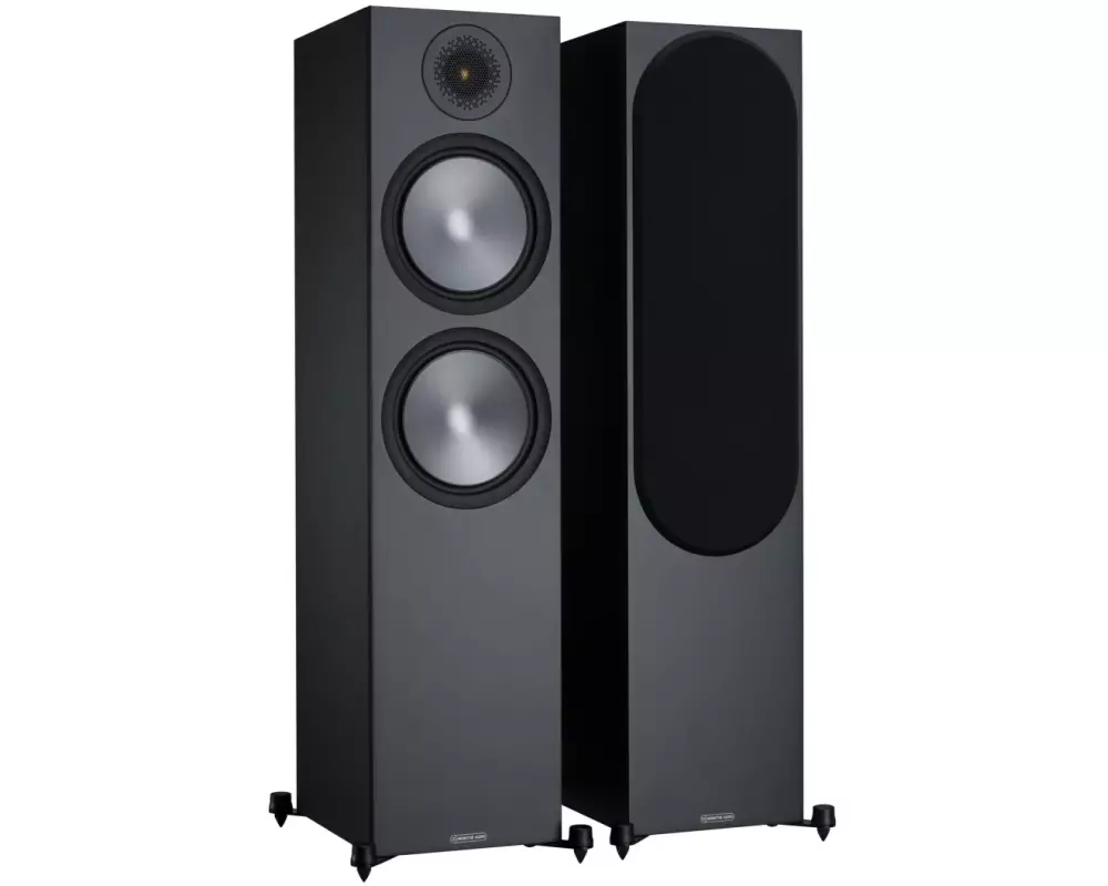 Monitor Audio Standlautsprecher Paar Bronze 500 Schwarz