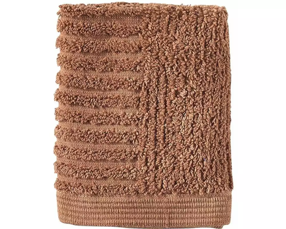 Zone Denmark Waschlappen Classic 30 x 30 cm, Terracotta