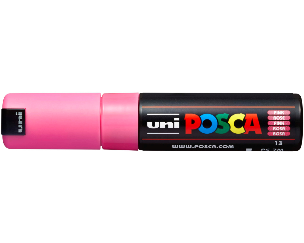 UNI-BALL Posca Marker 4.5-5.5mm PC-7M PINK rosa, Rundspitze