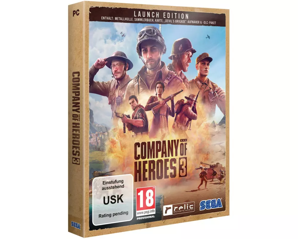 SEGA Company of Heroes 3 Launch Edition (Box)