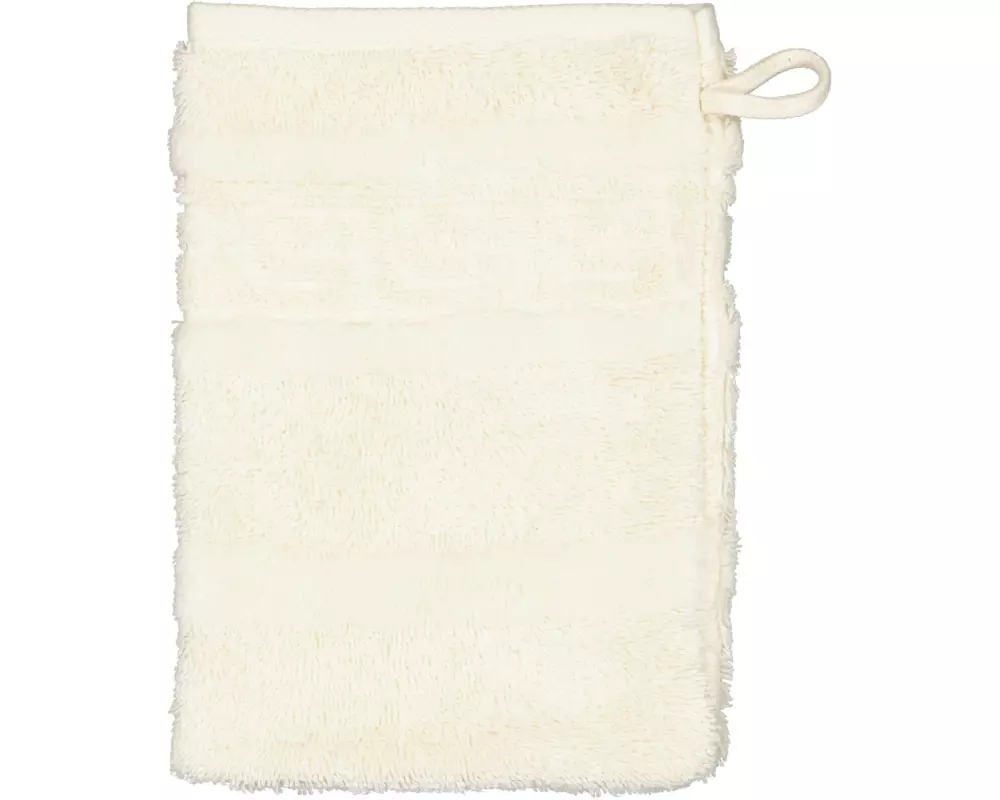 Cawö Waschhandschuh Noblesse 16 x 22 cm, Beige