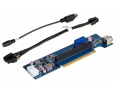 Shuttle PCIe riser card, for the 2nd power supply, PE180, XH510G2