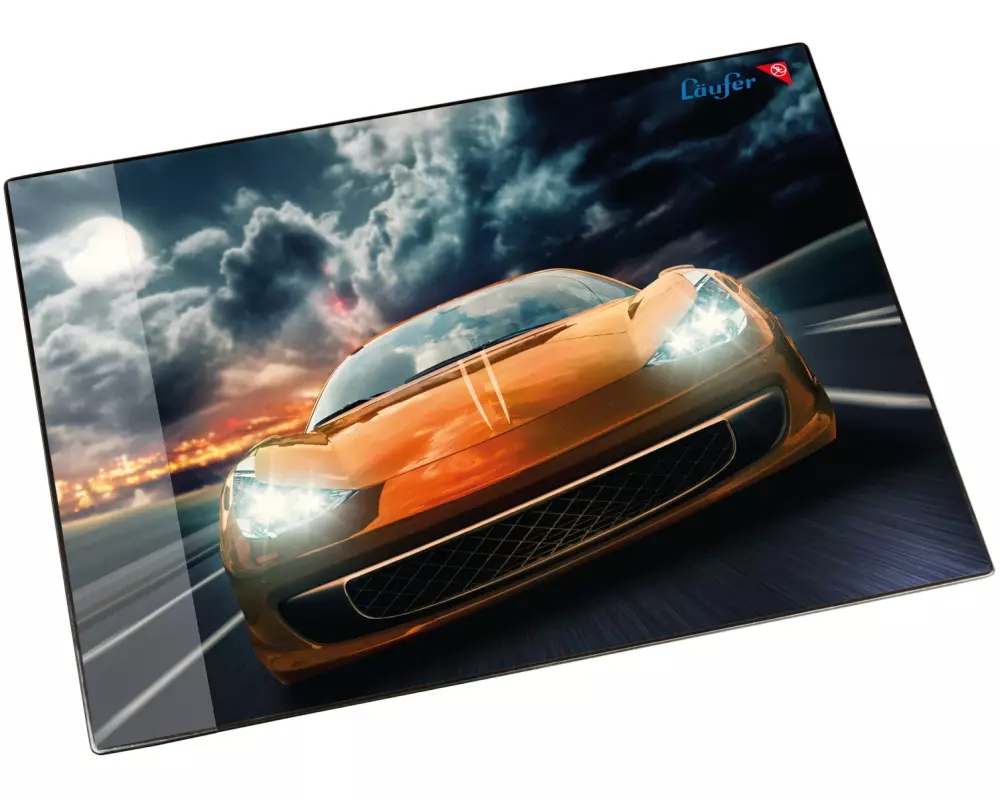 Läufer Schreibunterlage Rennauto 40 x 53 cm, 1 Stück