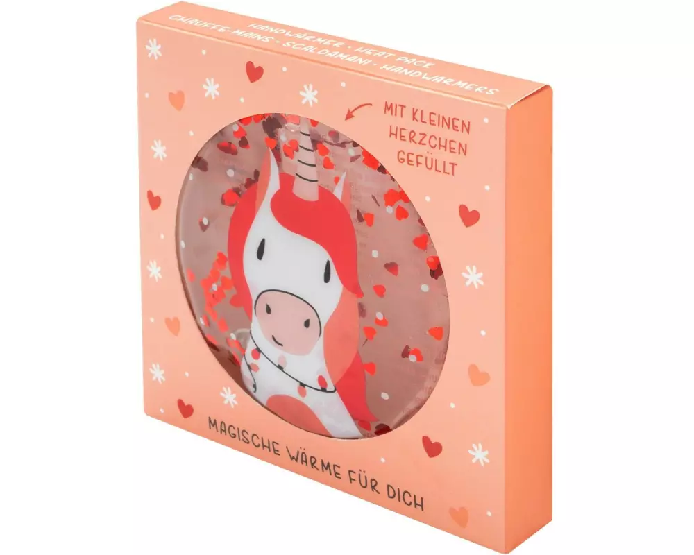 Sheepworld Taschenwärmer Einhorn 1 Stück, 10 x 10 cm